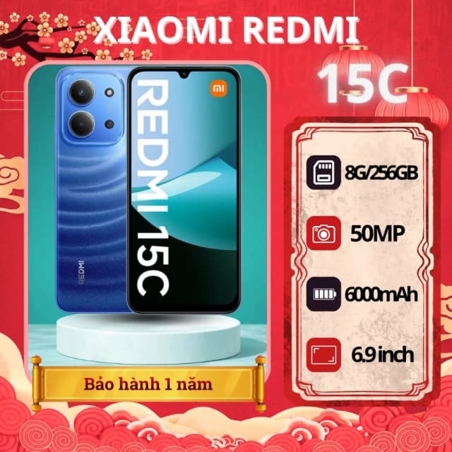 So sánh giá Điện thoại Xiaomi Redmi 15C 8GB/256GB rẻ nhất? - Ảnh 16