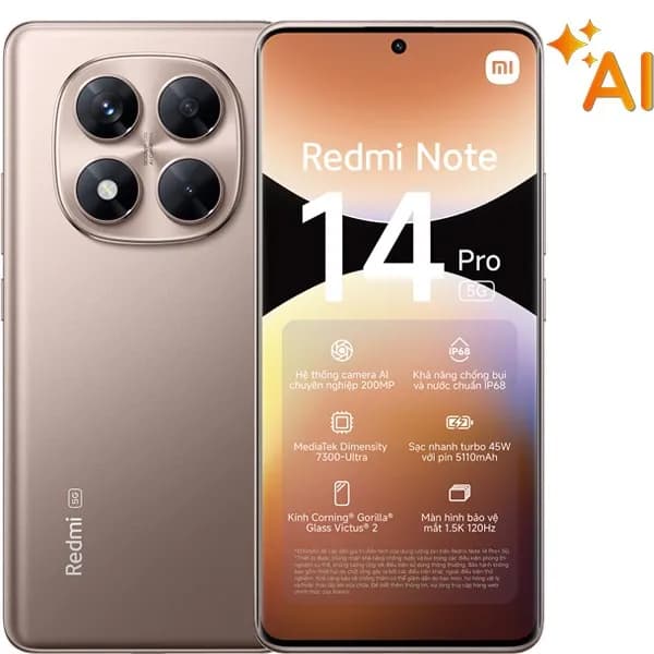 Điện thoại Xiaomi Redmi Note 14 Pro+ 5G 12GB/512GB - 4