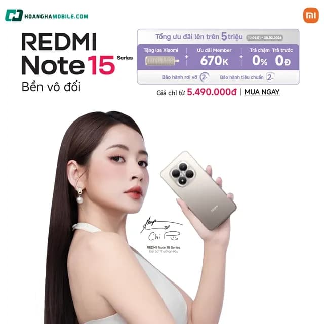 So sánh giá Điện thoại Xiaomi Redmi Note 15 6GB/128GB rẻ nhất? - Ảnh 5