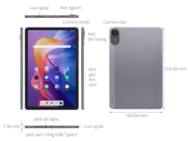 Máy tính bảng Xiaomi Redmi Pad 2 4G 4GB/128GB - 11