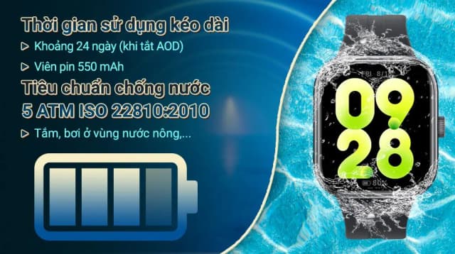 So sánh giá Xiaomi Redmi Watch 5 47.5 mm dây TPU rẻ nhất? - Ảnh 12