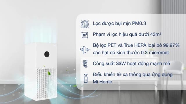 So sánh giá Máy lọc không khí Xiaomi Smart Air Purifier 4 lite EU (BHR5274GL) 33W rẻ nhất? - Ảnh 4