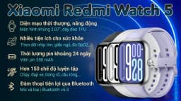 So sánh giá Xiaomi Watch 5 47 mm dây cao su Fluoro - Tìm sản phẩm giá rẻ nhất - Ảnh 3