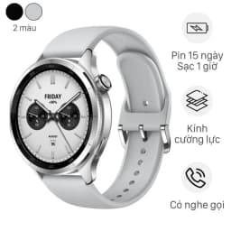 Xiaomi Watch S4 47mm dây silicone Bạc