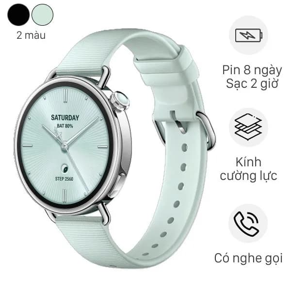 So sánh giá Xiaomi Watch S4 41mm dây cao su Fluoro rẻ nhất? - Ảnh 5