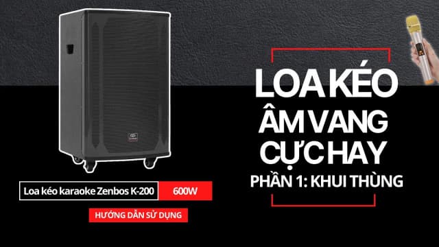 So sánh giá Loa kéo karaoke Zenbos K-200 600W rẻ nhất? - Ảnh 4