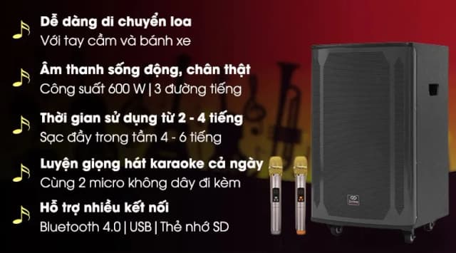 So sánh giá Loa kéo karaoke Zenbos K-200 600W rẻ nhất? - Ảnh 10