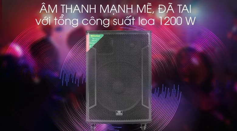 Loa kéo karaoke Zenbos K-360 1200W - Giá rẻ nhất hôm nay - Ảnh 11