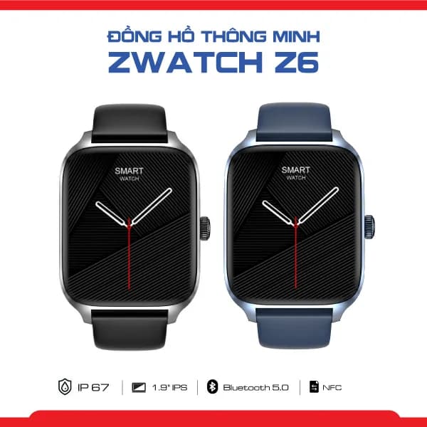 So sánh giá Đồng hồ thông minh Zwatch Z6 44mm Đen rẻ nhất? - Ảnh 10