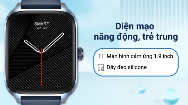 So sánh giá Đồng hồ thông minh Zwatch Z6 44mm Xanh dương rẻ nhất? - Ảnh 2