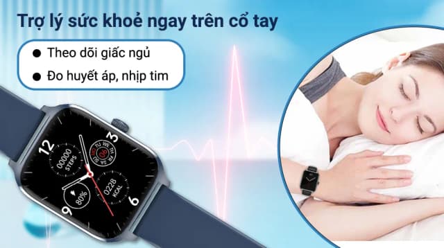 So sánh giá Đồng hồ thông minh Zwatch Z6 44mm Xanh dương rẻ nhất? - Ảnh 13