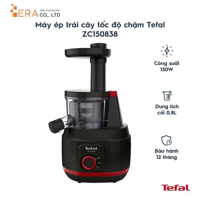 Máy ép trái cây tốc độ chậm Tefal ZC150838 - Ảnh 4
