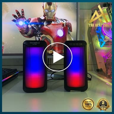So sánh giá Loa Máy Tính Để Bàn Có Bluetooth LED RGB Chính Hãng 2.0 Soundmax A180 Loa Vi Tính Nghe Nhạc Laptop Pc Gaming Có Dây rẻ nhất?