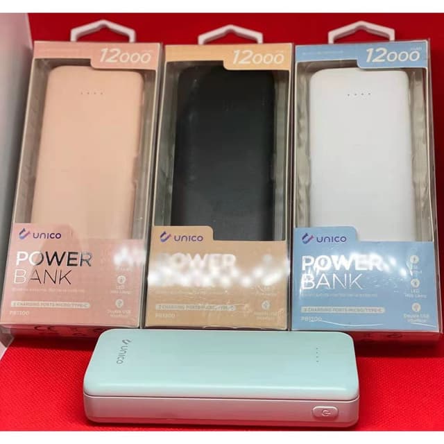 Pin Sạc Dự Phòng Unico 12000mah Mini Cho Apple iPhone Samsung Xiaomi Huawei Loa Tai Nghe Bluetooth Airpod/Airpods i12 - Ảnh 12