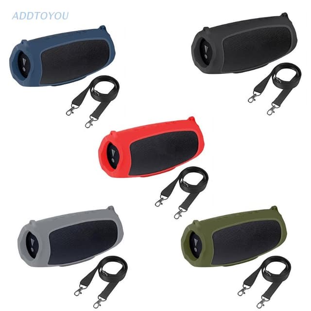(3c) ốp silicon bảo vệ loa bluetooth jbl charge 5 - Ảnh 5