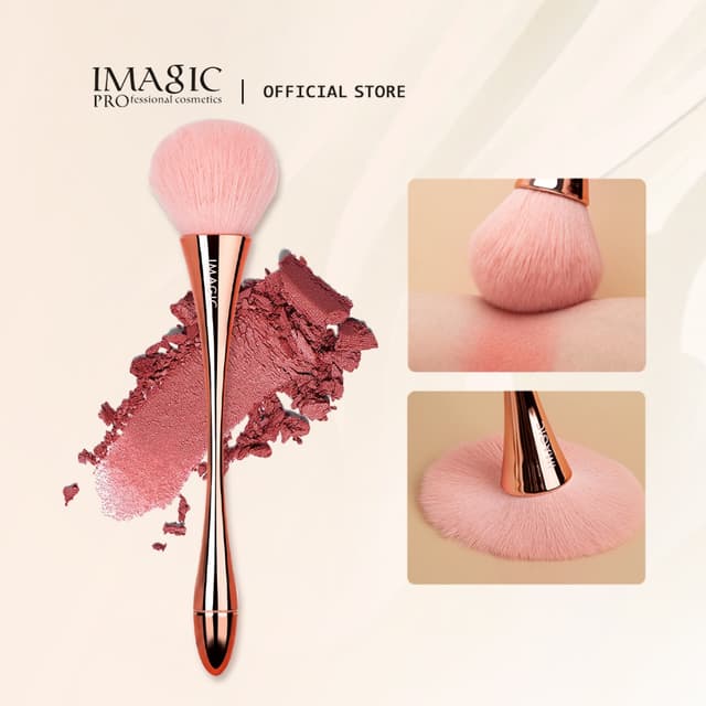 Cọ trang điểm IMAGIC phấn má hồng/phấn lỏng mềm đa năng 26g - Ảnh 8