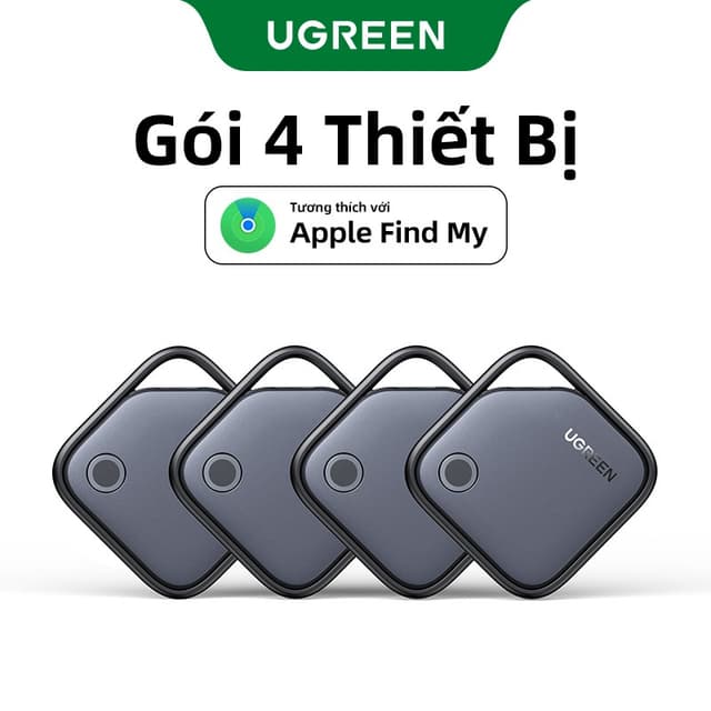 Ugreen Thẻ Thông Minh Định Vị Thông Minh Chống Mất Bluetooth5.0 Finder Airtag Theo Dõi Finder Định Vị Cho iPhone / iPad / Mac - Ảnh 4