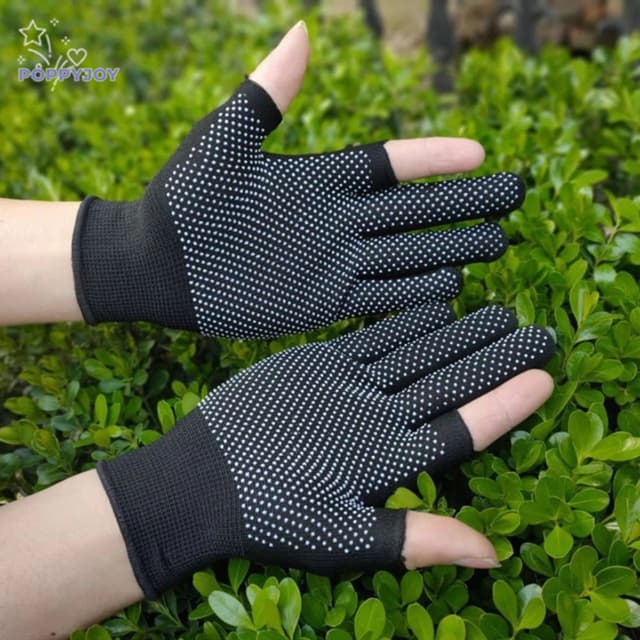 🐾POP 1 Đôi găng tay chống nắng, bao tay lái xe máy, tập gym, bao tay chống nắng hở ngón - Ảnh 5