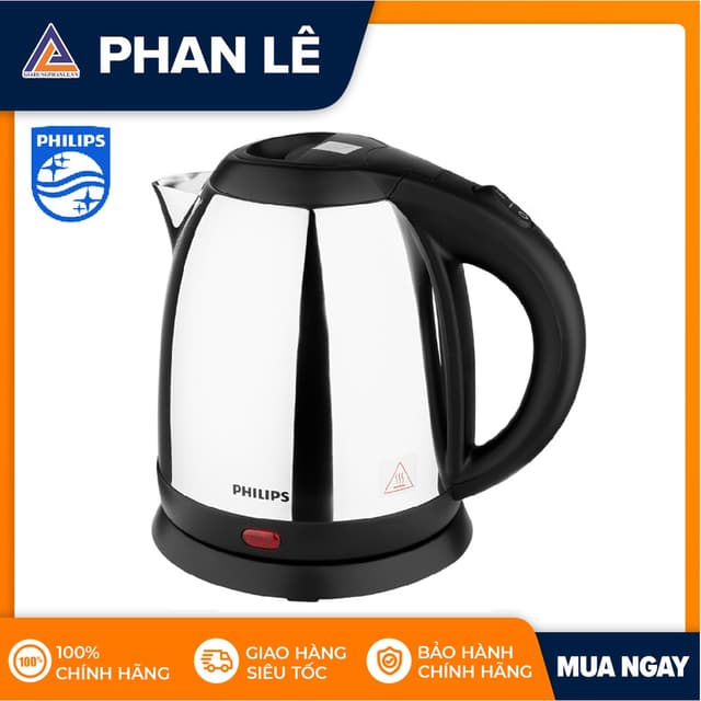 Bình siêu tốc Philips 1.2 lít HD9303/03 - Ảnh 6