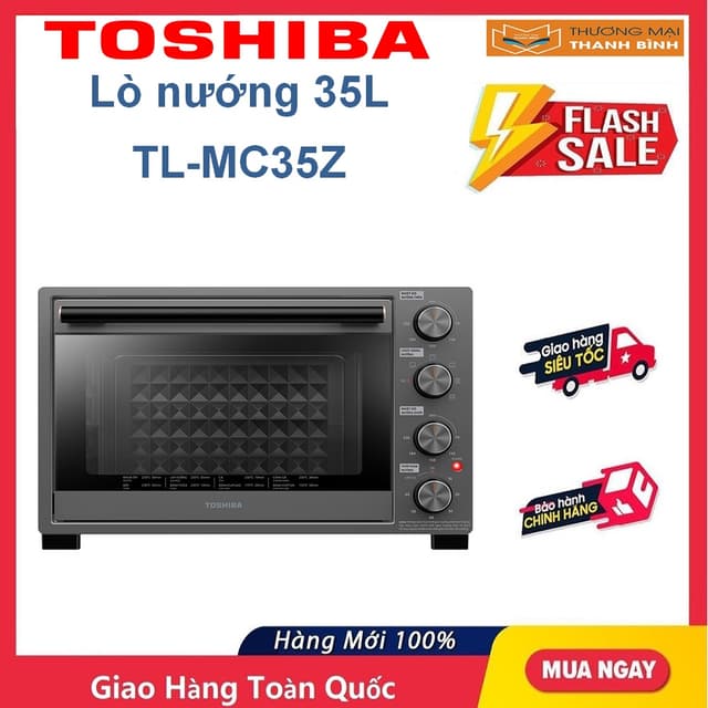 LÒ NƯỚNG TOSHIBA TL-MC35Z 35 Lít - Ảnh 12