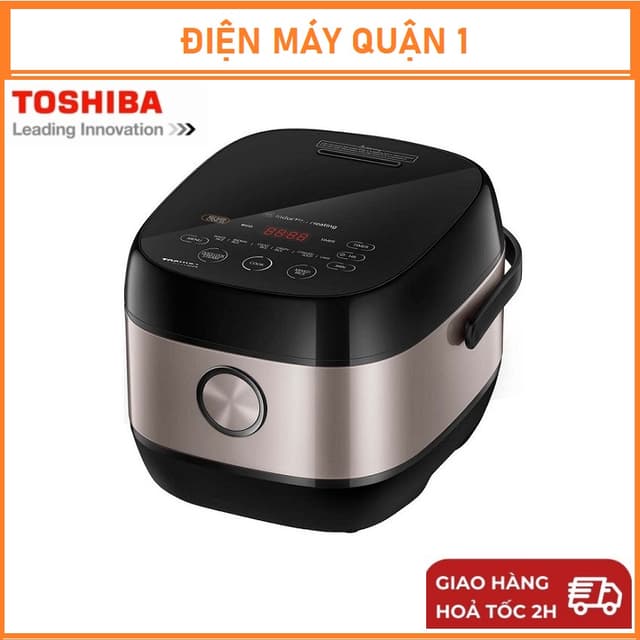 Nồi Cơm Cao Tần Toshiba RC-18IX1PV 1.8 Lít -Hàng Chính Hãng - Ảnh 12