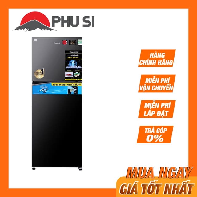 [MIỄN PHÍ GIAO LẮP] NR-TL381VGMV - Tủ lạnh Panasonic Inverter 366 lít NR-TL381VGMV - Ảnh 12
