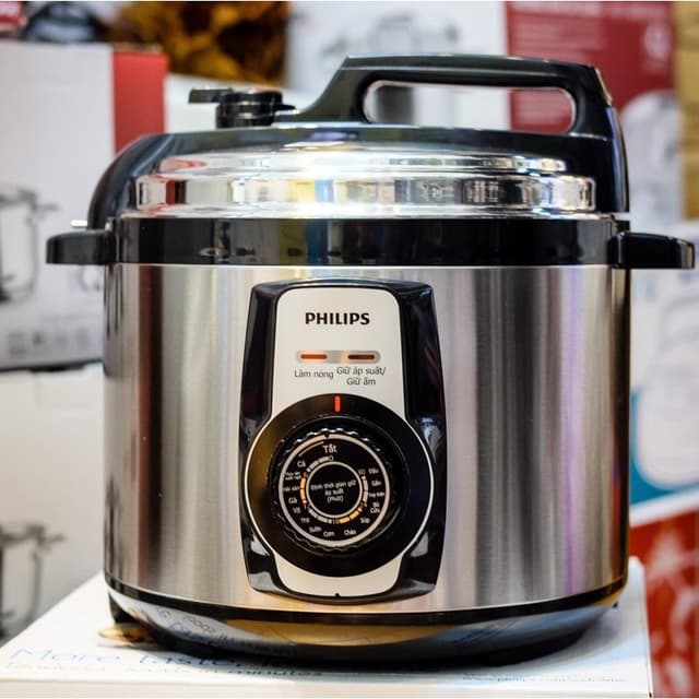 NỒI ÁP SUẤT ĐIỆN PHILIPS HD2103/66 DUNG TÍCH 5 LÍT BẢO HÀNH 24 THÁNG - Ảnh 9