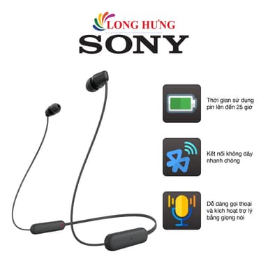 So sánh giá Tai nghe Bluetooth In-ear Sony WI-C100 - Hàng chính hãng rẻ nhất?