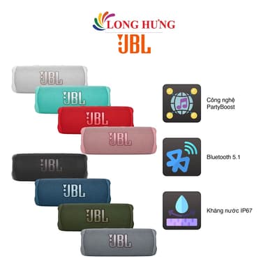 So sánh giá Loa Bluetooth JBL Flip 6 JBLFLIP6 - Hàng chính hãng rẻ nhất?