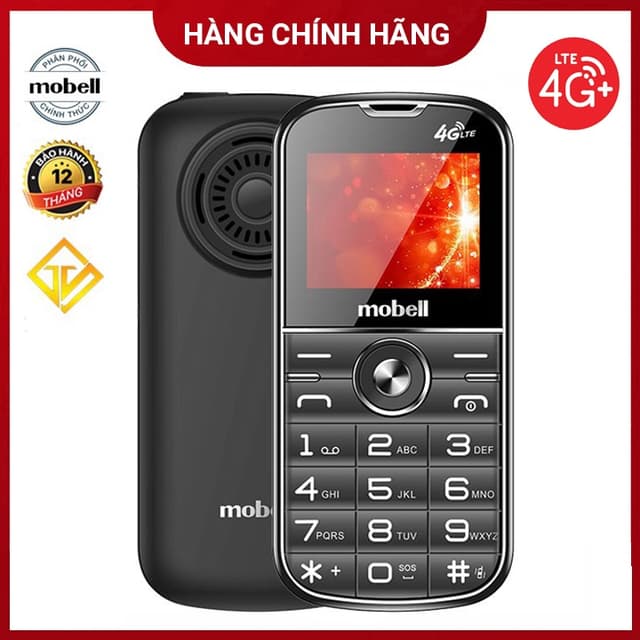 Điện thoại Mobell F209 4G, Cho người già,  Loa to, Phím lớn - Hàng chính hãng - Ảnh 5