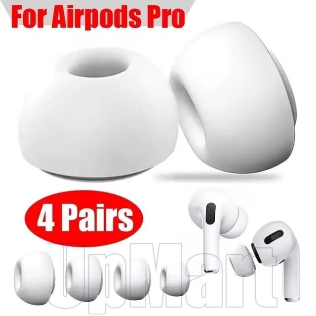 Đầu tai thay thế 4 kích thước cho AirPods | Vỏ silicon đúc 1: 1, Bộ lọc chống bụi & giảm tiếng ồn nâng cao, thoải mái lâu dài (XS / S / M / L) - Ảnh 5