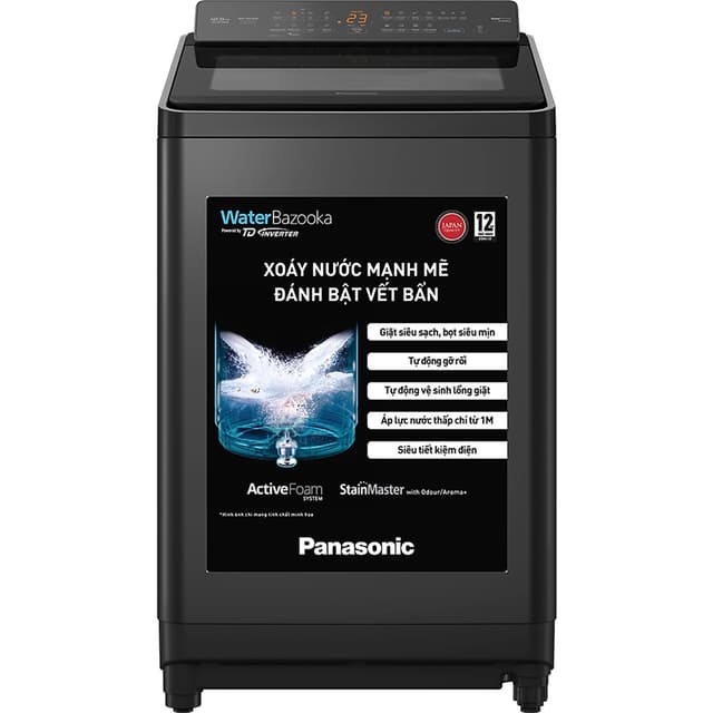 Máy Giặt Panasonic Inverter 12.5 kg NA-FD125X3BV - Hàng Chính Hãng - Ảnh 9