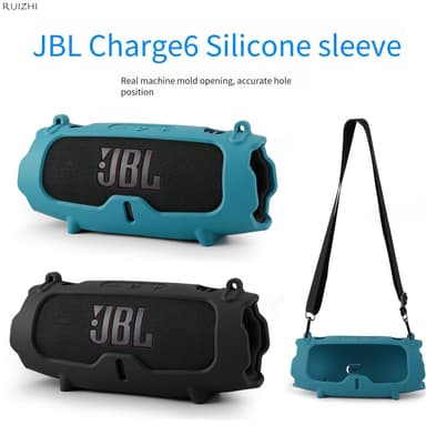 So sánh giá Ốp Silicon Mềm Cho Loa Bluetooth JBL Charge 6, Vỏ Bảo Vệ Có Dây Đeo Vai Cho JBL Charge6 rẻ nhất?