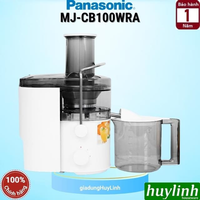 Máy ép trái cây nhanh Panasonic MJ-CB100WRA - 1000W - Ảnh 1