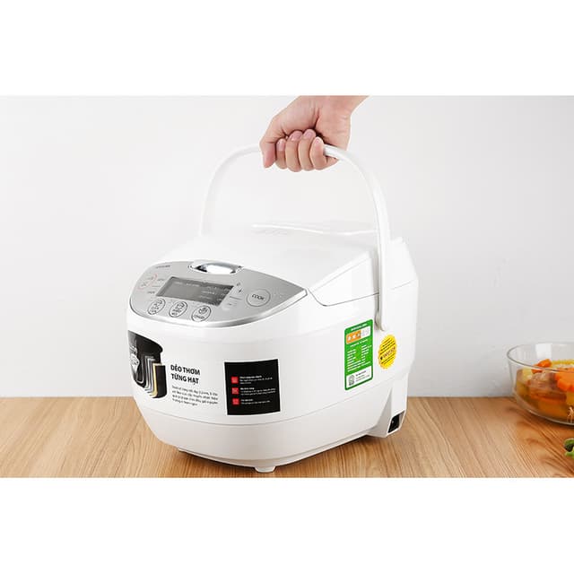 Nồi cơm điện tử Toshiba 1.8 lít RC-18DH2PV(W) hàng trưng bày mẫu mới 97-98% - Ảnh 10