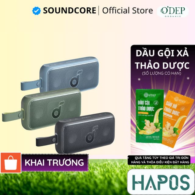 Loa bluetooth soundcore Motion 300 | Chống nước IPX7 | 13h phát nhạc - HAPOS HSA - Ảnh 4