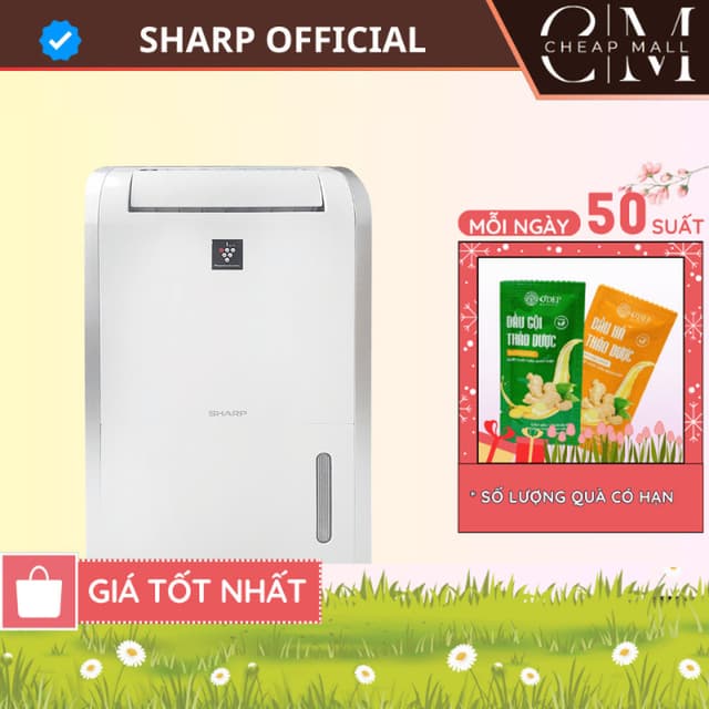 Máy Lọc Không Khí Và Hút Ẩm Sharp DW-D20A-W  - CHEAP CMO - Ảnh 11