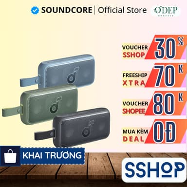 So sánh giá Loa bluetooth soundcore Motion 300 | Chống nước IPX7 | 13h phát nhạc - SSHOP SSO rẻ nhất?