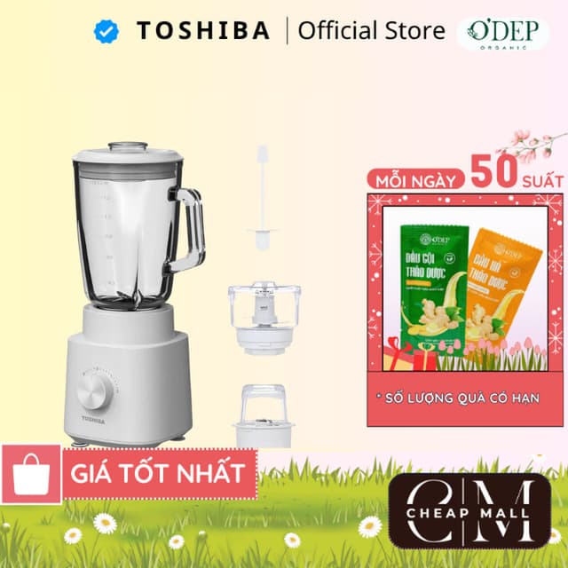 Máy xay sinh tố đa năng Toshiba BL-70GR2UV - Bảo hành chính hãng 12 tháng - CHEAP CMO - Ảnh 10