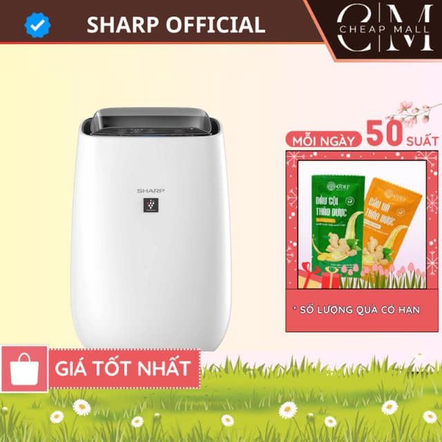 Máy lọc không khí Sharp FP-J40E-W 23W chính hãng lọc siêu sạch và êm ái - CHEAP CMO - Ảnh 5