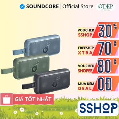 So sánh giá Loa bluetooth soundcore Motion 300 | Chống nước IPX7 | 13h phát nhạc - SSHOP SSA rẻ nhất?