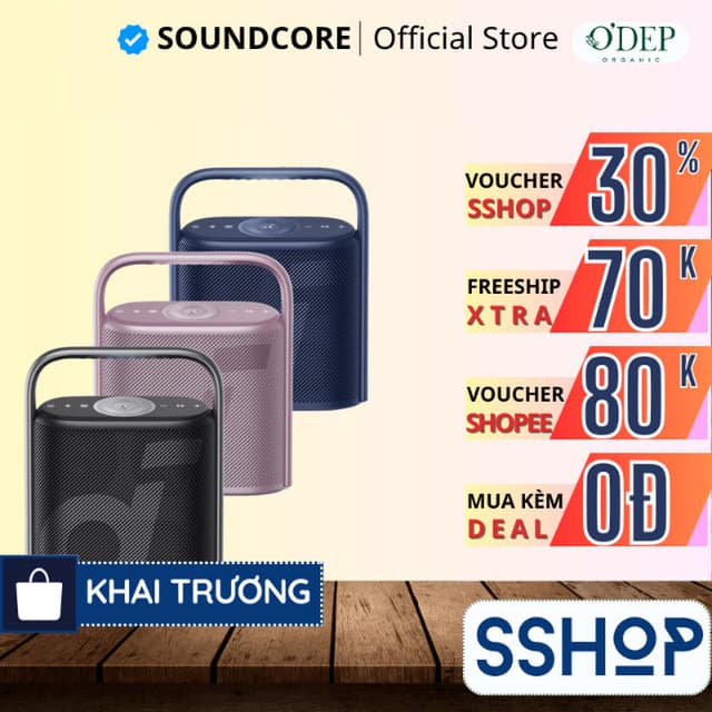Loa bluetooth Soundcore Motion X500 | Chống nước IPX7 | Công suất 40W - SSHOP SSO - Ảnh 9