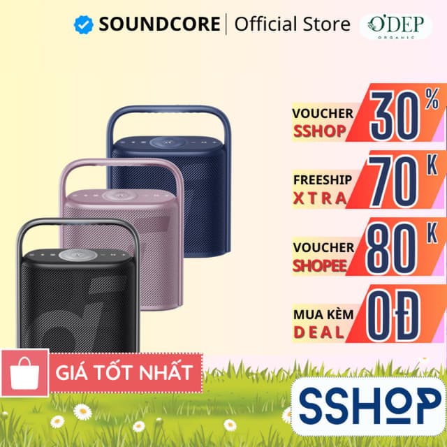 Loa bluetooth Soundcore Motion X500 | Chống nước IPX7 | Công suất 40W - SSHOP SSA - Ảnh 8