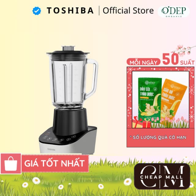 Máy xay sinh tố đa năng Toshiba BL-70GS1PV 1.5L 700W Chính hãng, cối thủy tinh, 5 chế độ xay đa năng - CHEAP CMO - Ảnh 11