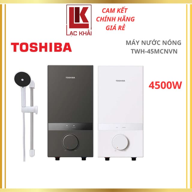 Máy nước nóng trực tiếp  không bơm Toshiba 4500W TWH-45MCNVN(W)-WB / TWH-45MCNVN(S)-WB - Ảnh 12