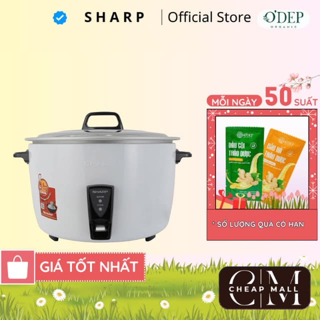 Nồi cơm điện công nghiêp nắp rời SHARP 5 lít KSH-D55V - CHEAP CMO - Ảnh 8