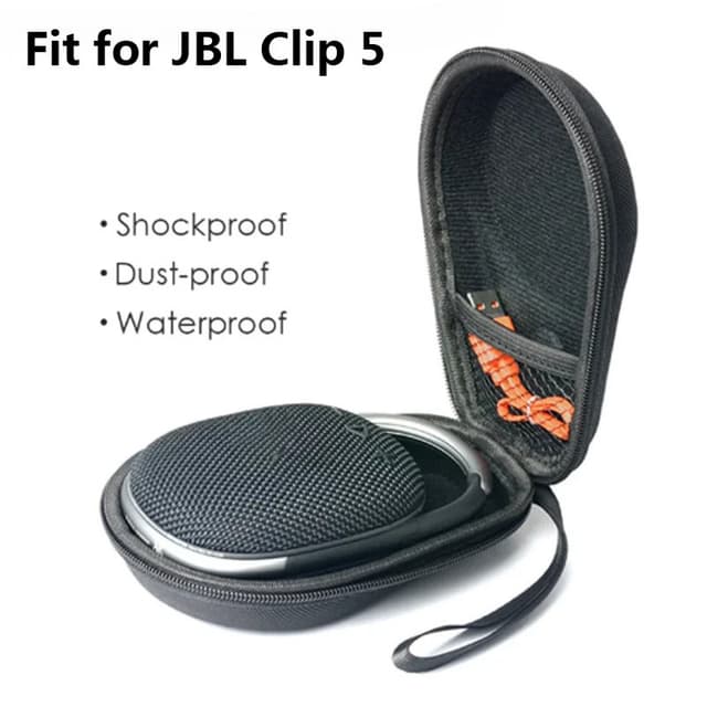 Hộp đựng du lịch cứng cho JBL Clip 5 Túi đựng loa Bluetooth di động Hộp bảo vệ chống sốc chống nước EVA - Ảnh 10