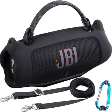 So sánh giá Dành cho Vỏ silicon loa Bluetooth di động chống nước JBL Charge 6, Vỏ bảo vệ mềm có dây đeo vai rẻ nhất?