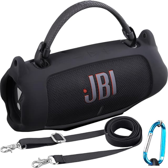 Dành cho Vỏ silicon loa Bluetooth di động chống nước JBL Charge 6, Vỏ bảo vệ mềm có dây đeo vai - Ảnh 6