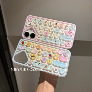 So sánh giá Mới Ins Màu Nâu Dễ Thương Bánh Quy Họa Tiết Động Vật Bàn Phím Ốp Lưng Điện Thoại Chống Rơi Cho iPhone 16 Promax 15 Promax 11 12 13 Mini 14plus 11 Pro Max X XS XR XS Max 78 7Plus rẻ nhất?